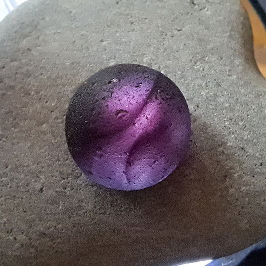 Purple Pirate Glass - Sea Marble