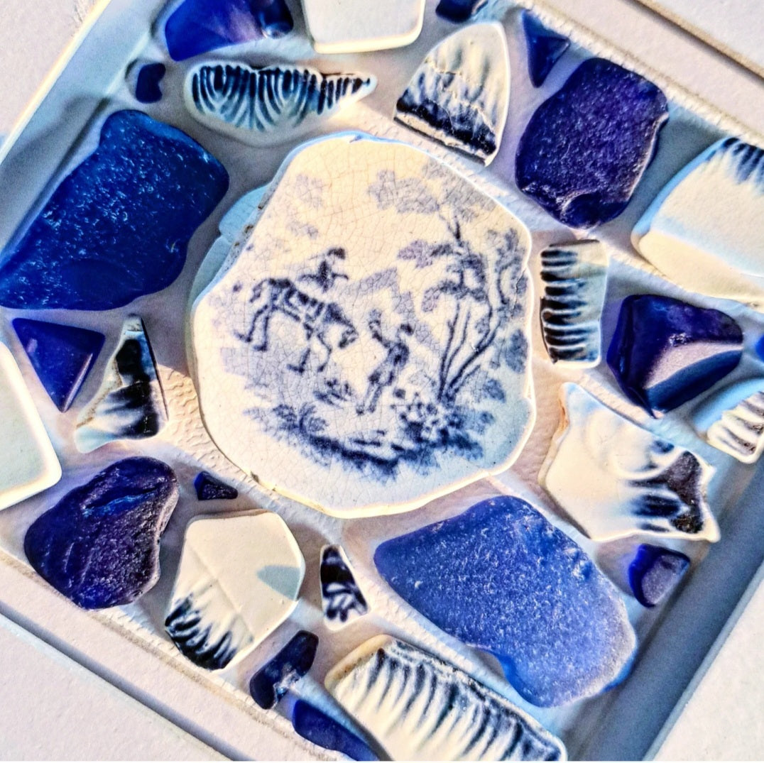 The Rider and the Waiting Heart - Sea Treasure Frame