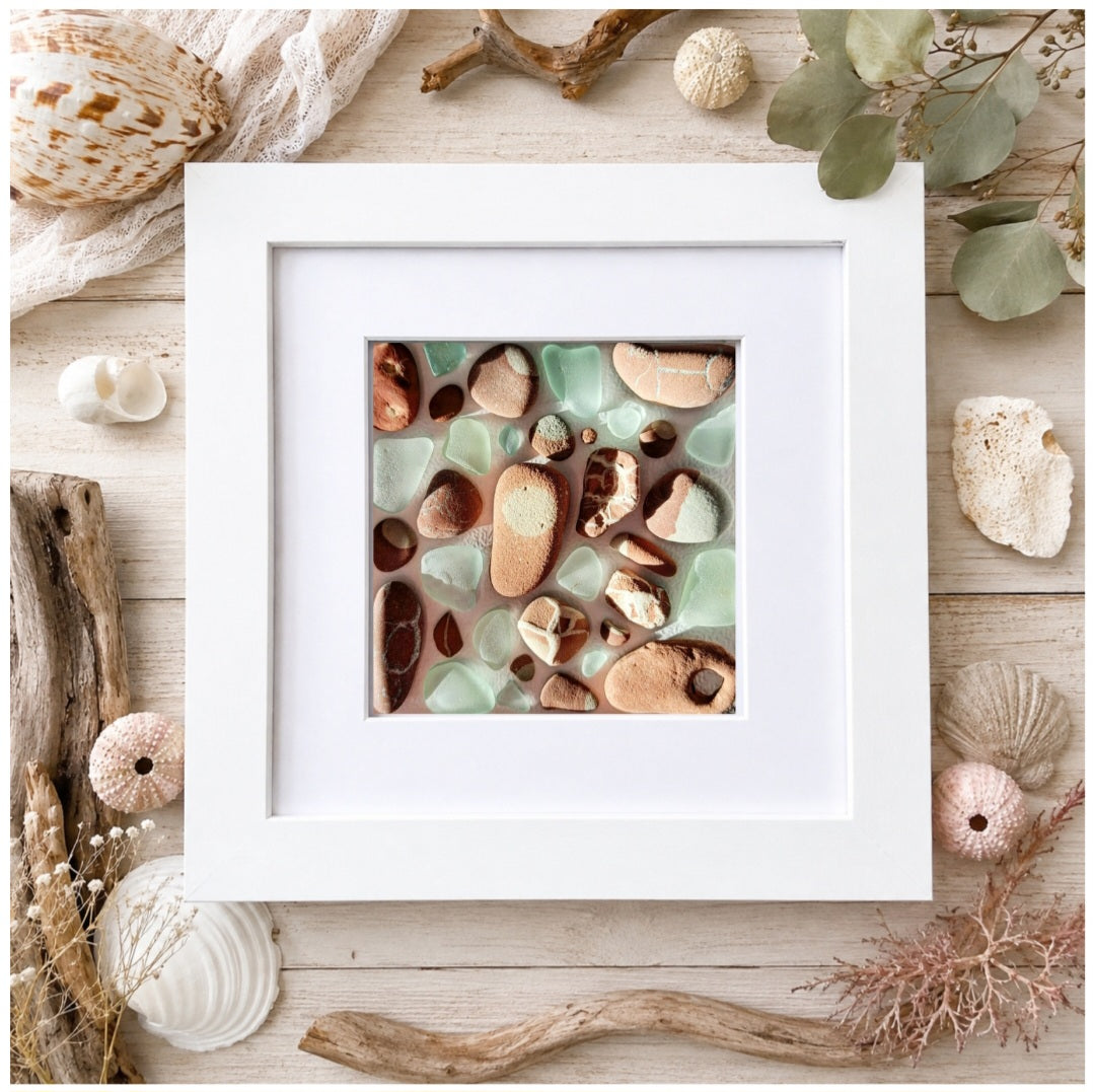 The Sandman's Seafoam Dream  - Sea Treasure Frame