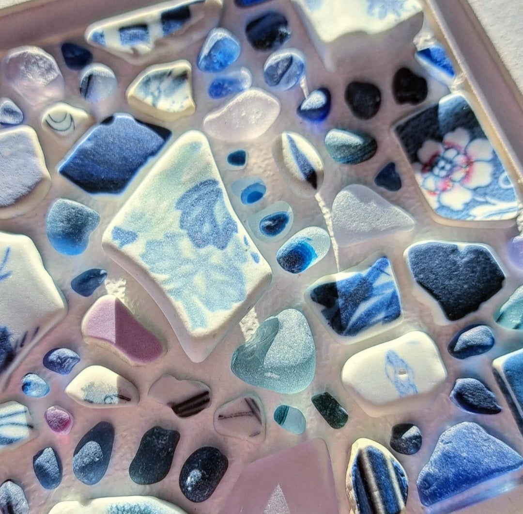 Azure Enigma - Sea Treasure Frame